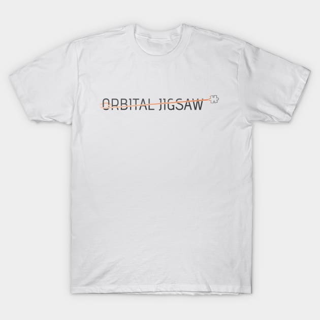 Orbital Jigsaw NEW Logo T-Shirt by Orbital Jigsaw